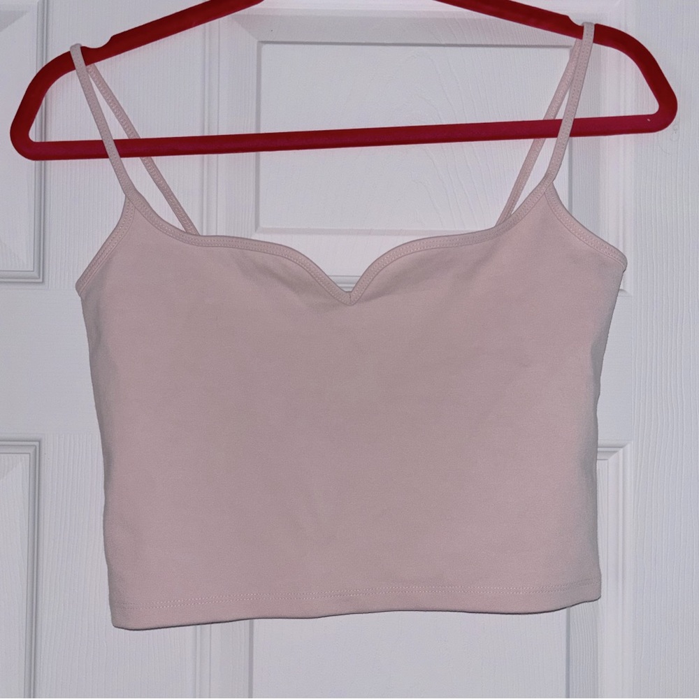 Light Pink Abercrombie & Fitch tank top